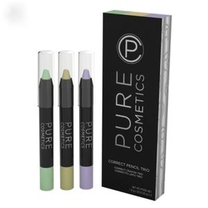 Pure Cosmetics color correcting pencil trio.